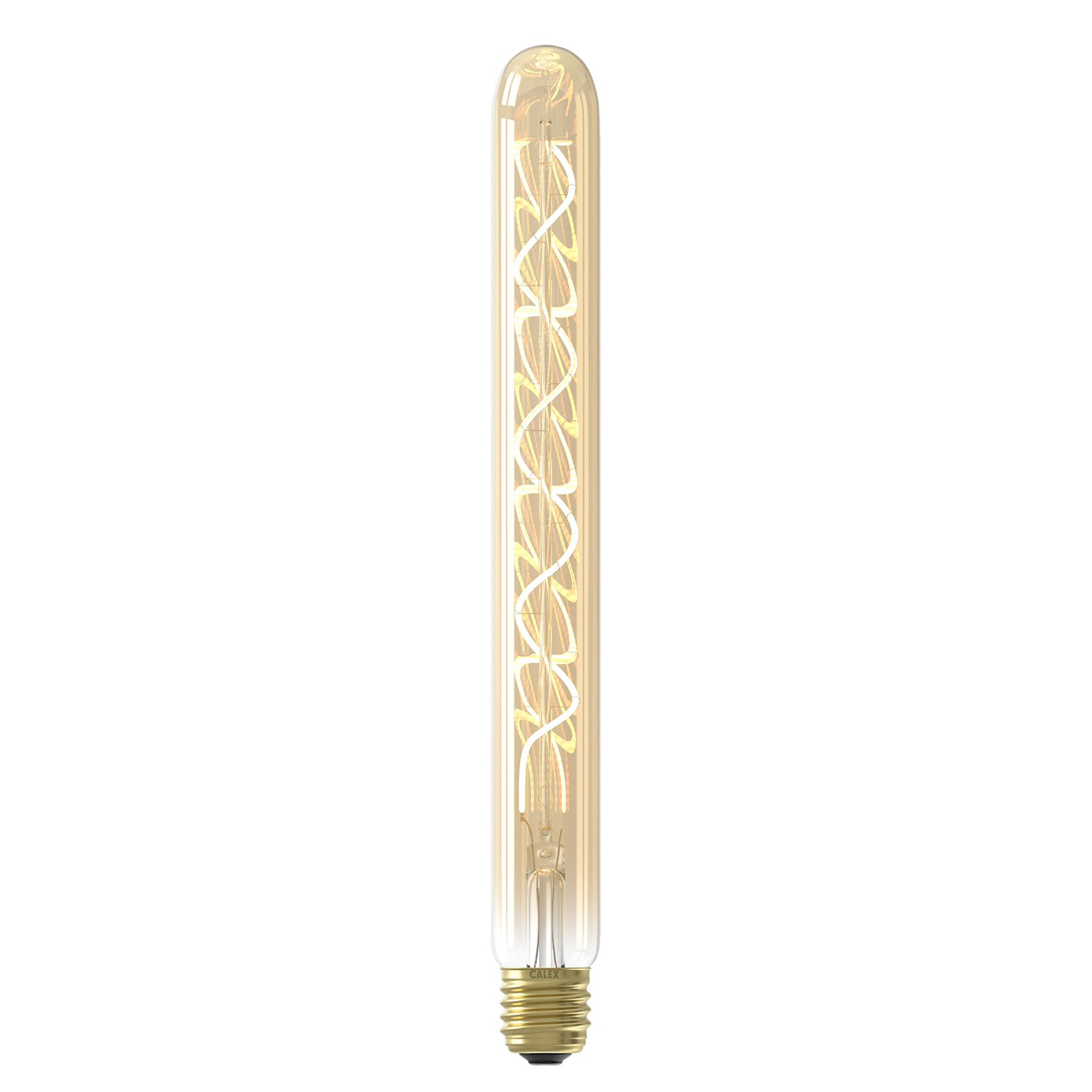 E27 Gold Tube LED 4W 200Lm T32x300mm 2100K dimbaar