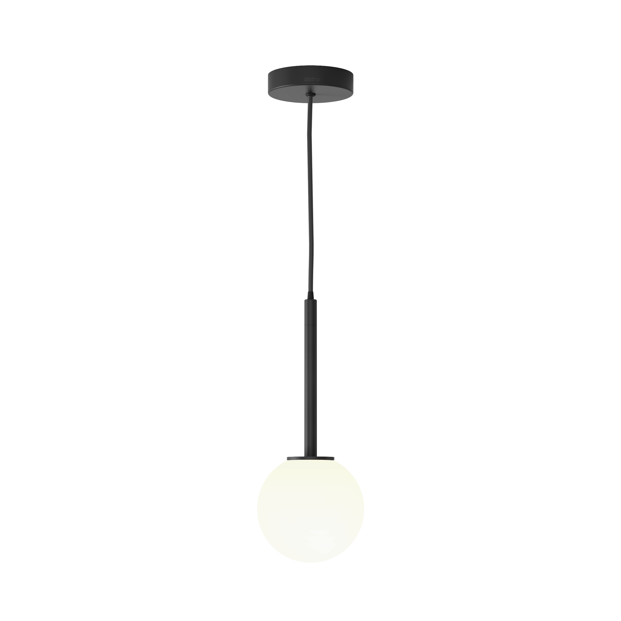 Tacoma Pendant HL excl. G9 mat zwart