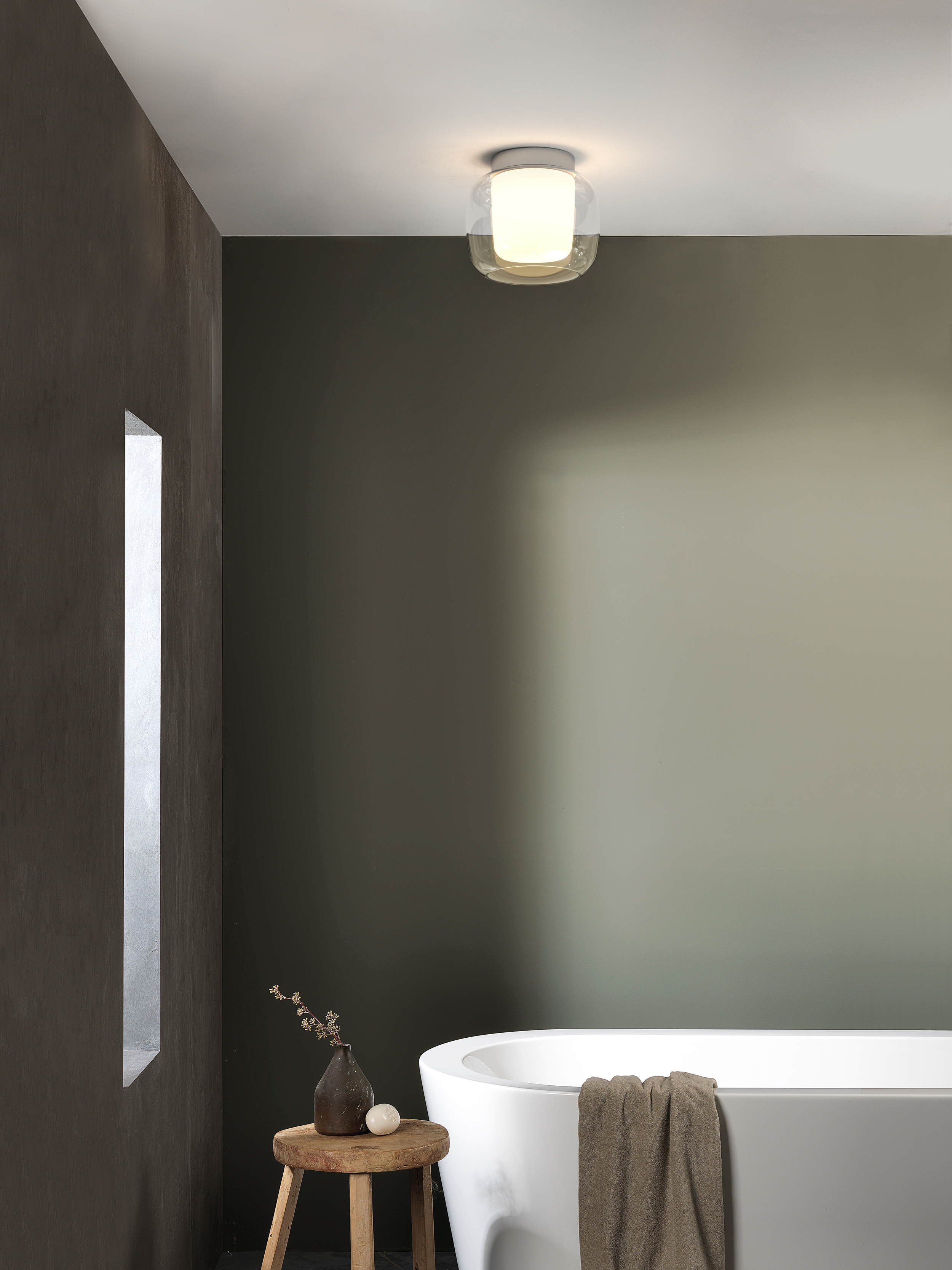 Aquina Ceiling 240 PL excl. E27 chroom