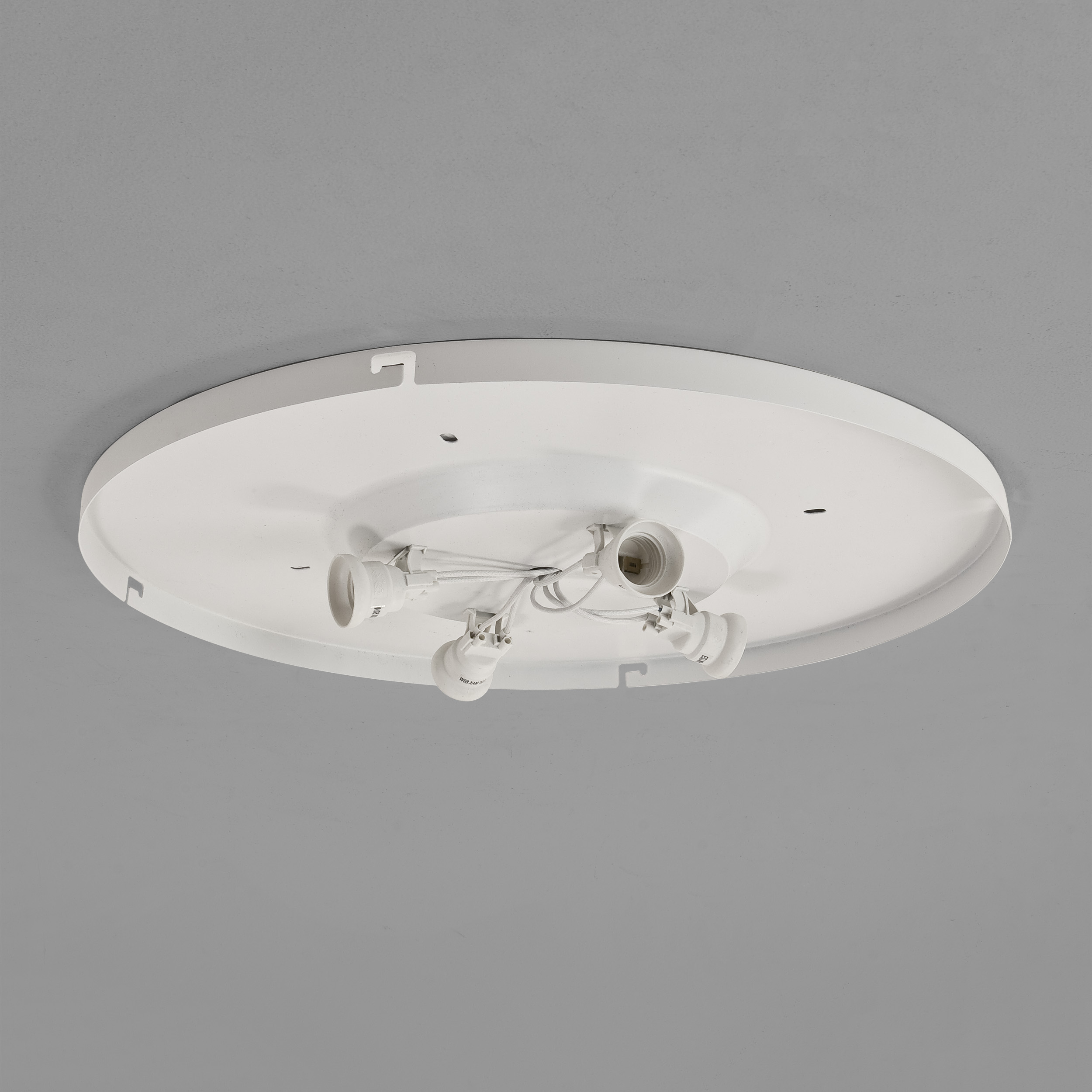 Bevel 4-way Plate PL excl. 4x E27 wit