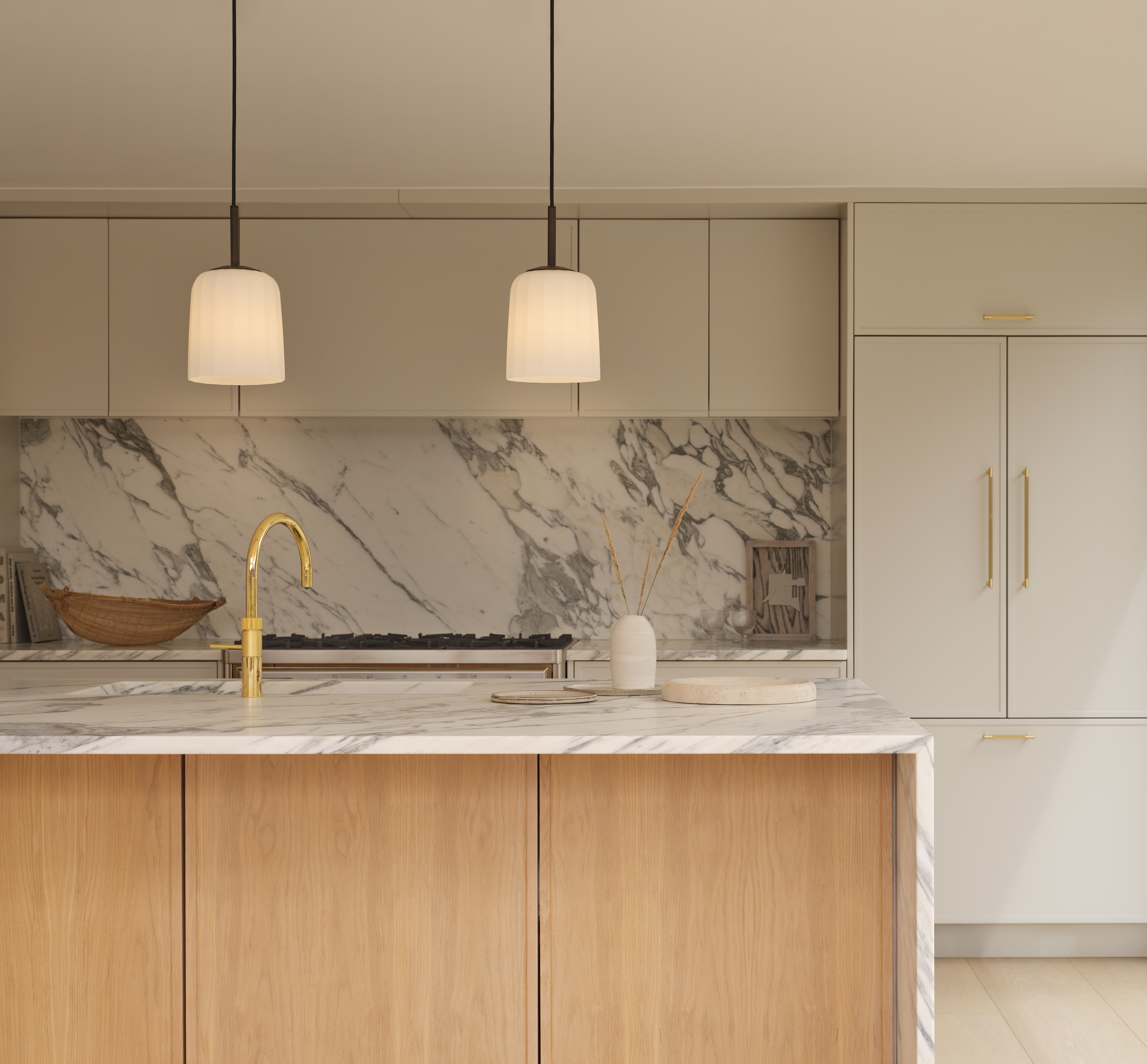 Veo Pendant 180 HL excl. E27 brons