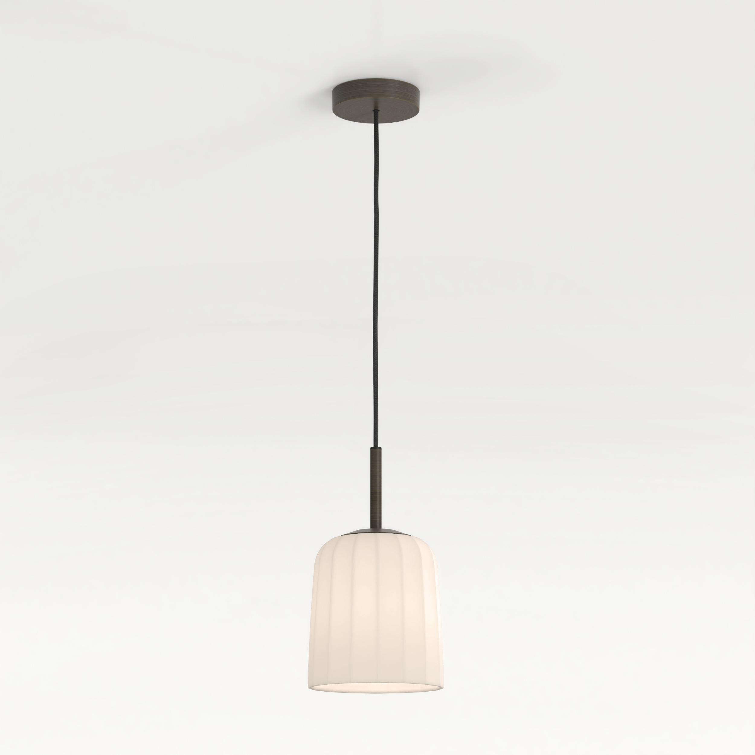Veo Pendant 180 HL excl. E27 brons