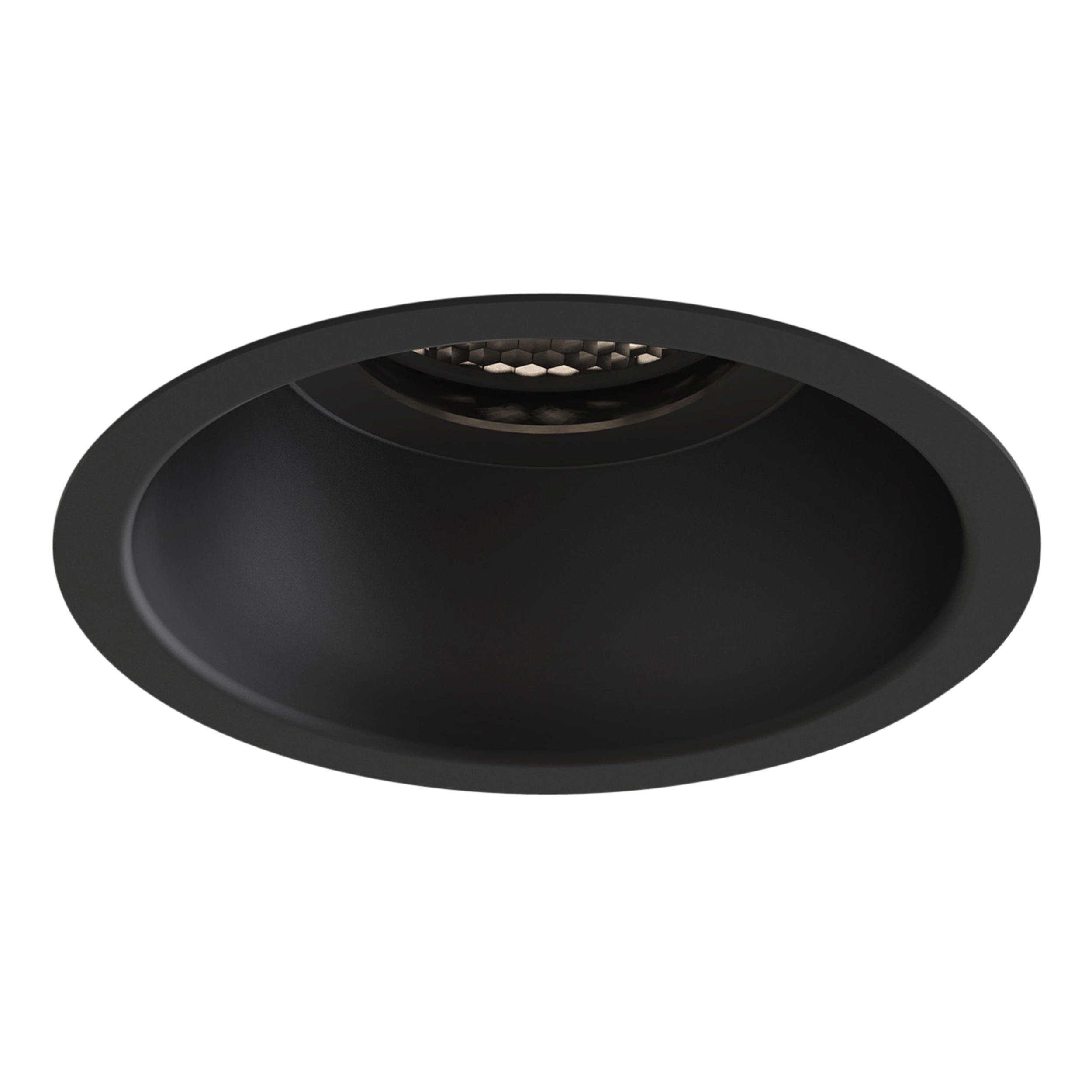 Minima Slimline Round Fixed FR IBS IP65 excl. GU10 mat zwart