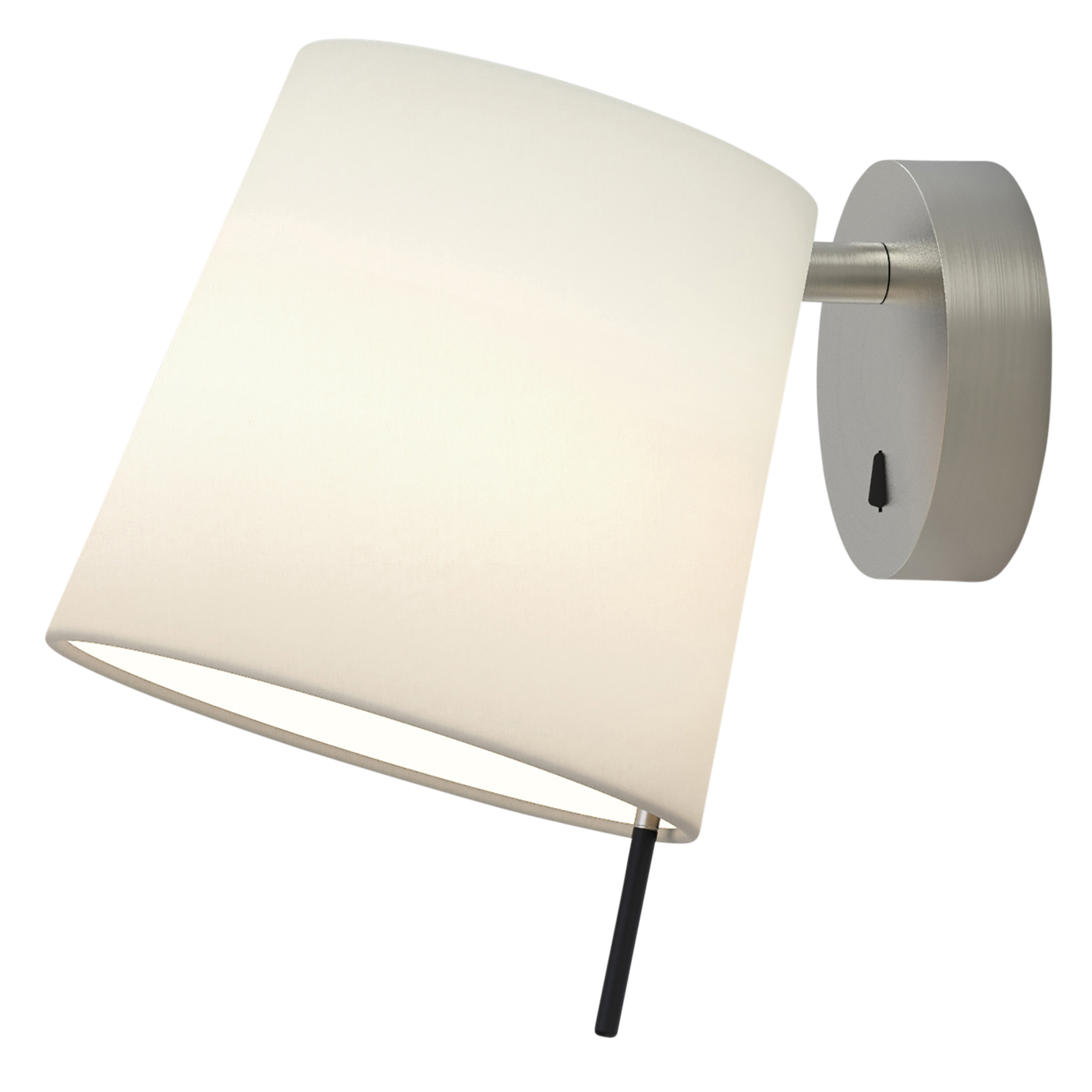 Mitsu Wall WL excl. E27 mat nikkel