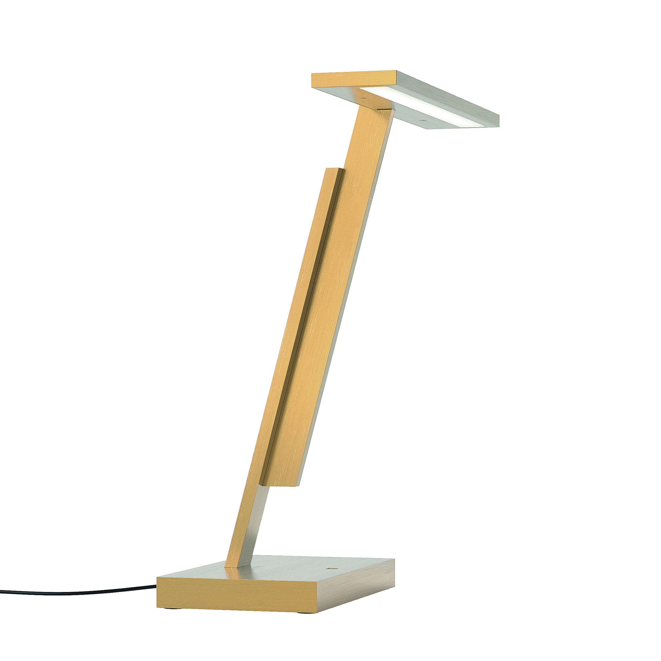 Gerrit LED TL 2700K geanodiseerd goud
