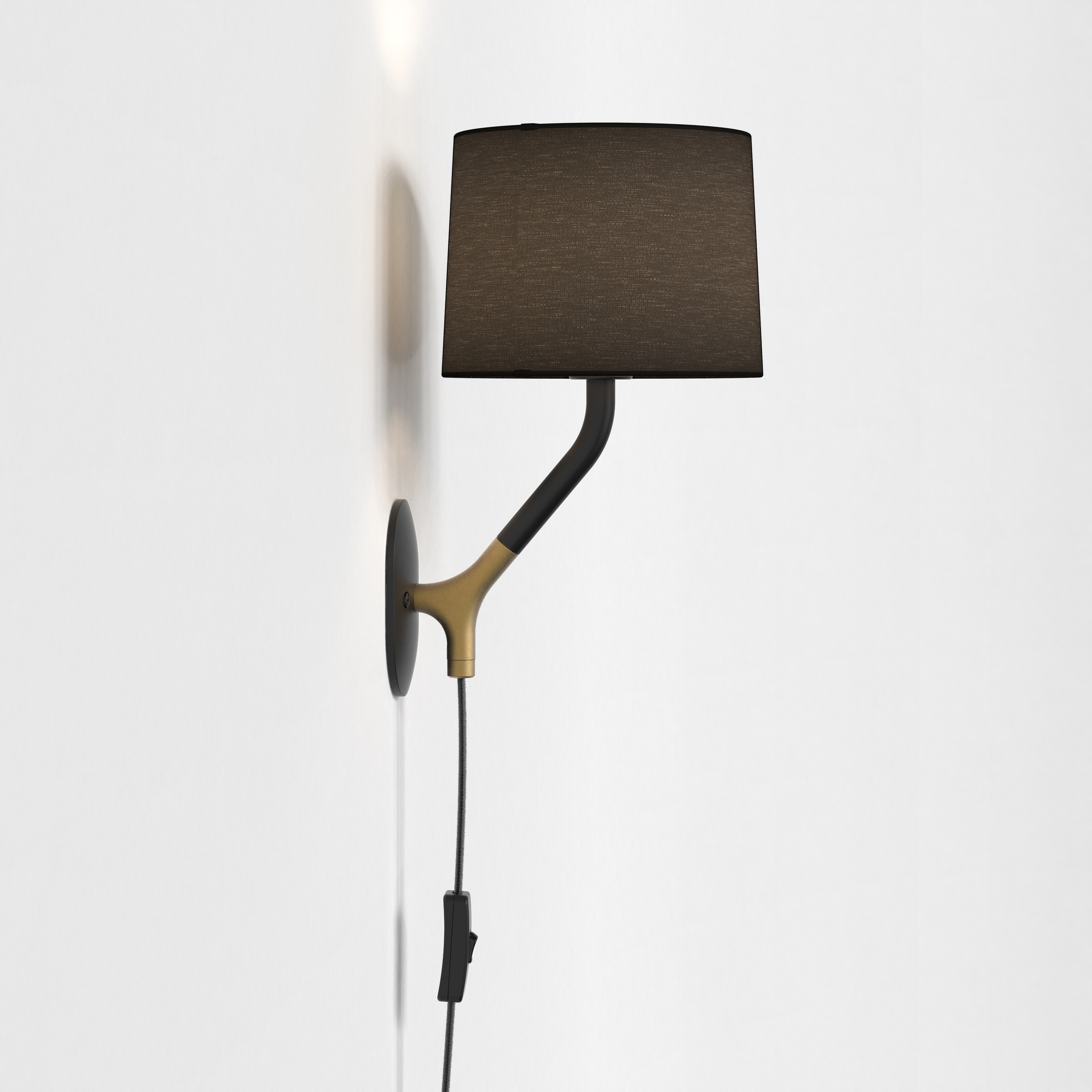 Arbor Plug-In WL excl. E14 mat zwart