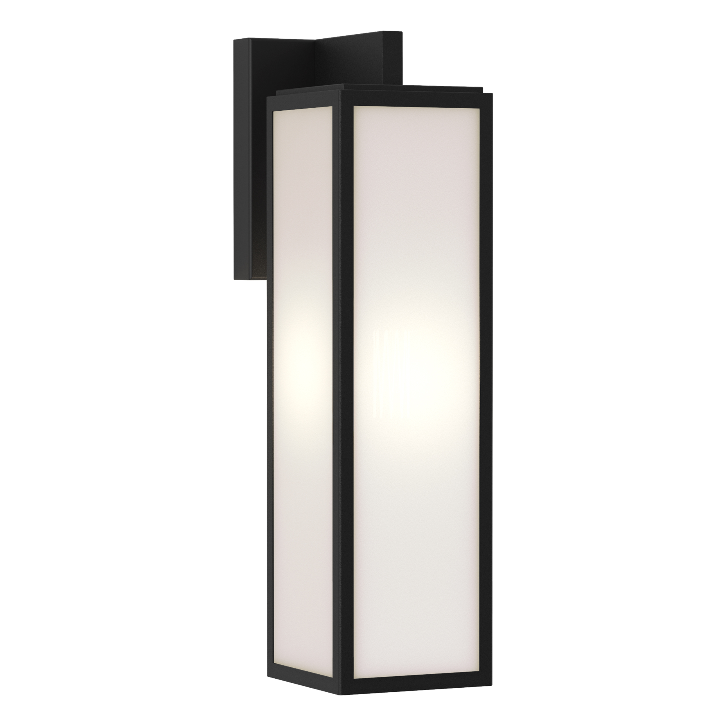 Harvard Lantern and Pendant - set glas los - frosted