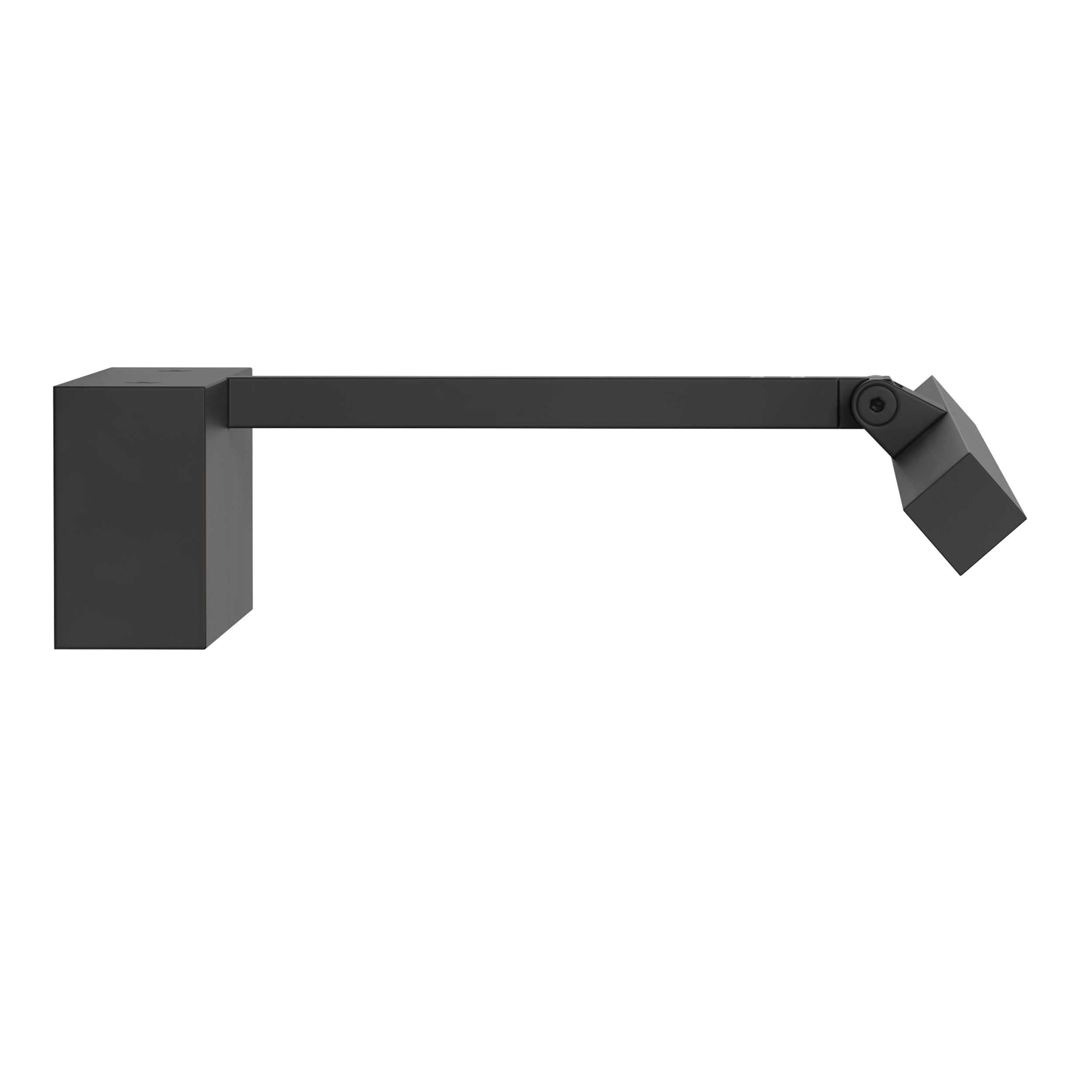 Mondrian 400 LED WL 2700K mat zwart