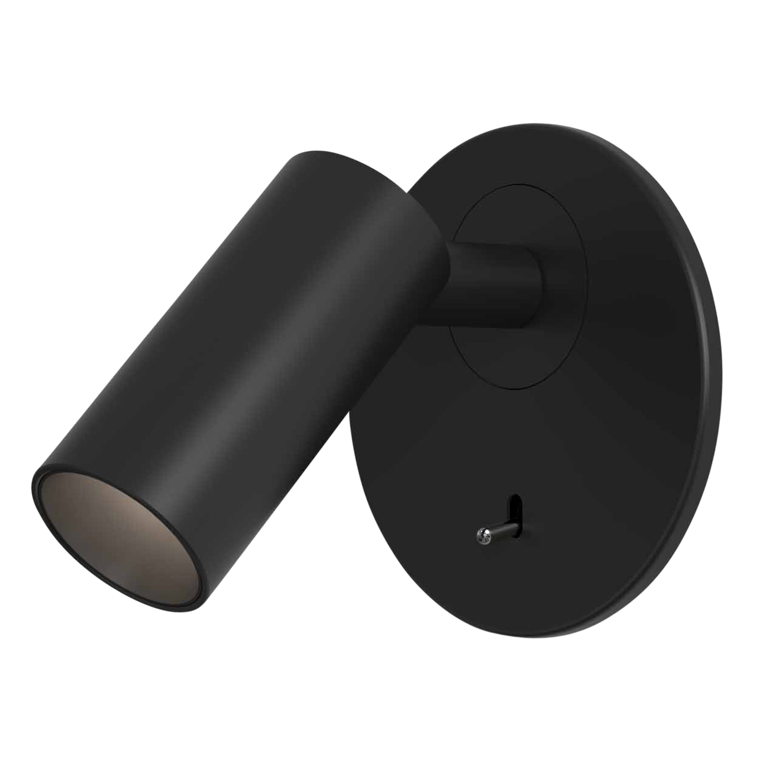 Micro Recess Switched LED IWL 2700K mat zwart
