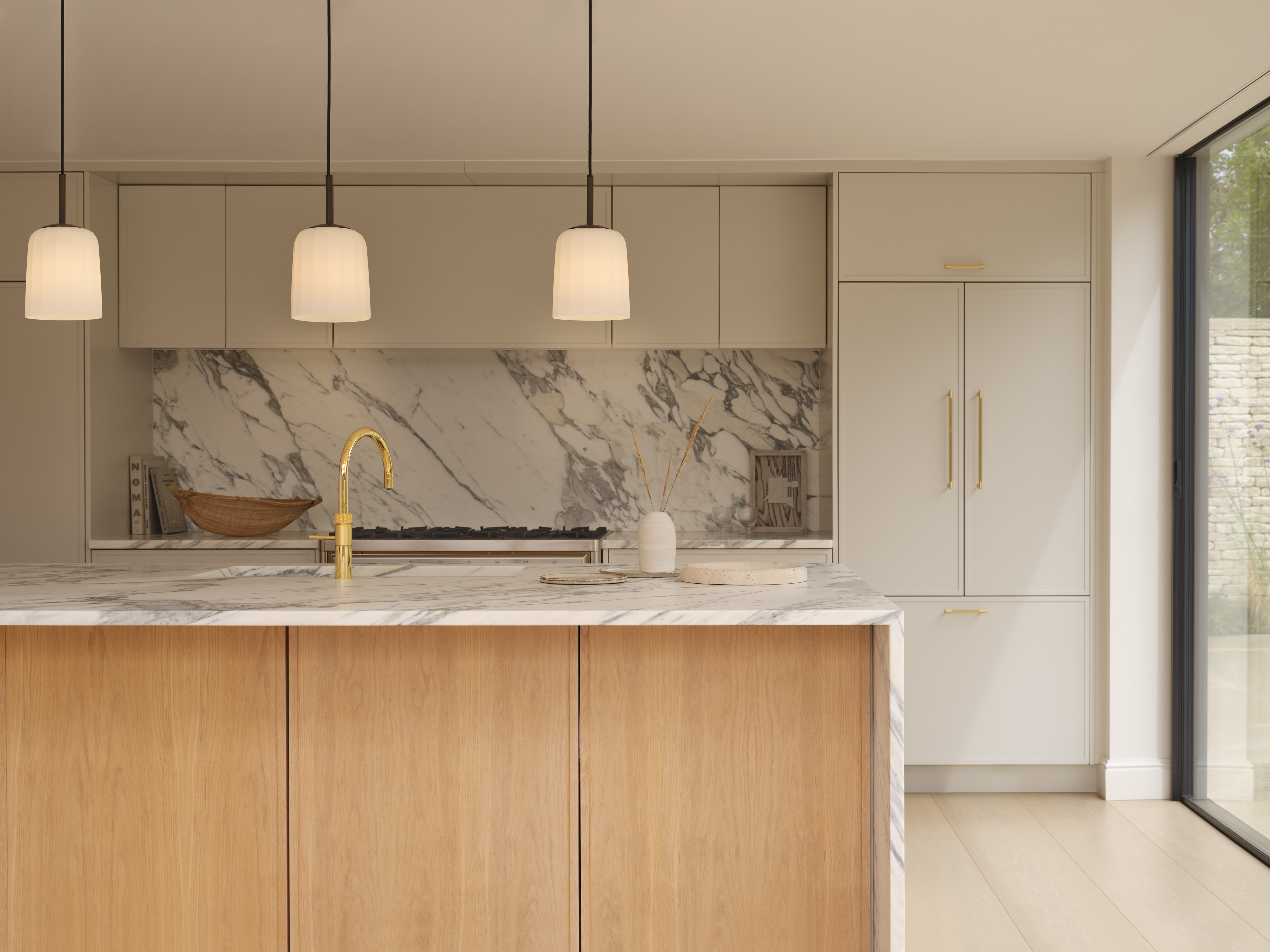 Veo Pendant 180 HL excl. E27 brons