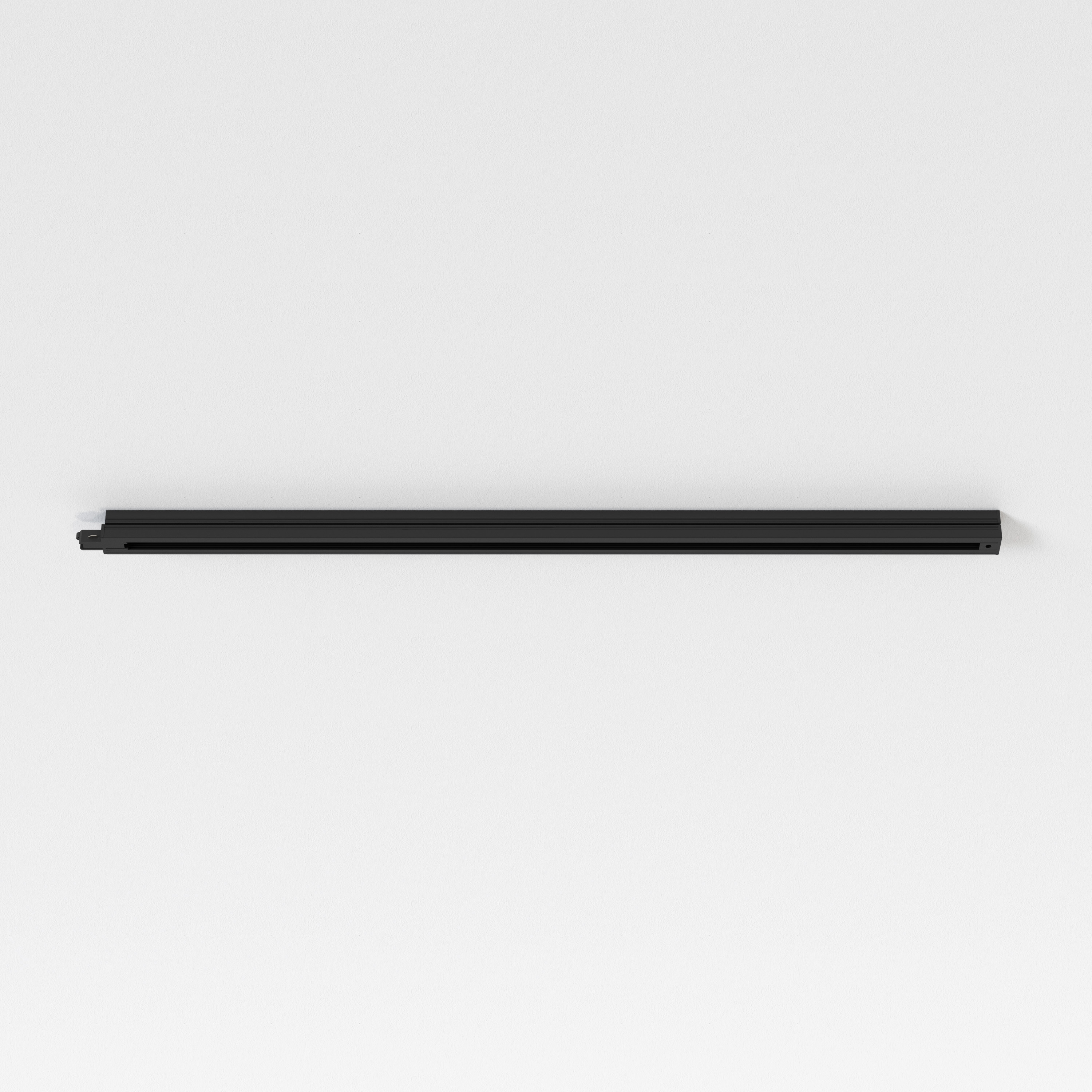 Track 1m Kit (2x) mat zwart