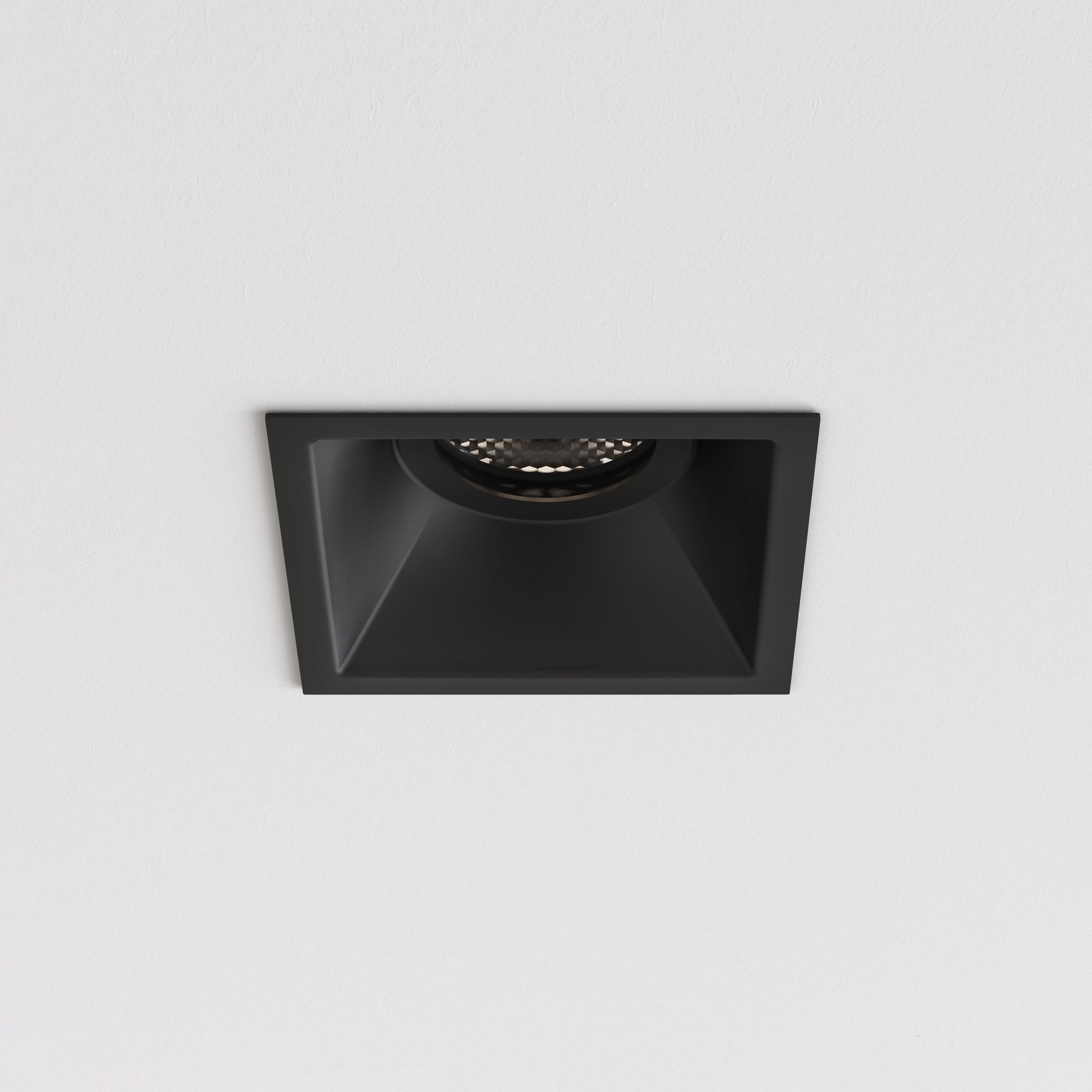 Minima Slimline Square Fixed FR IBS IP65 excl. GU10 mat zwart