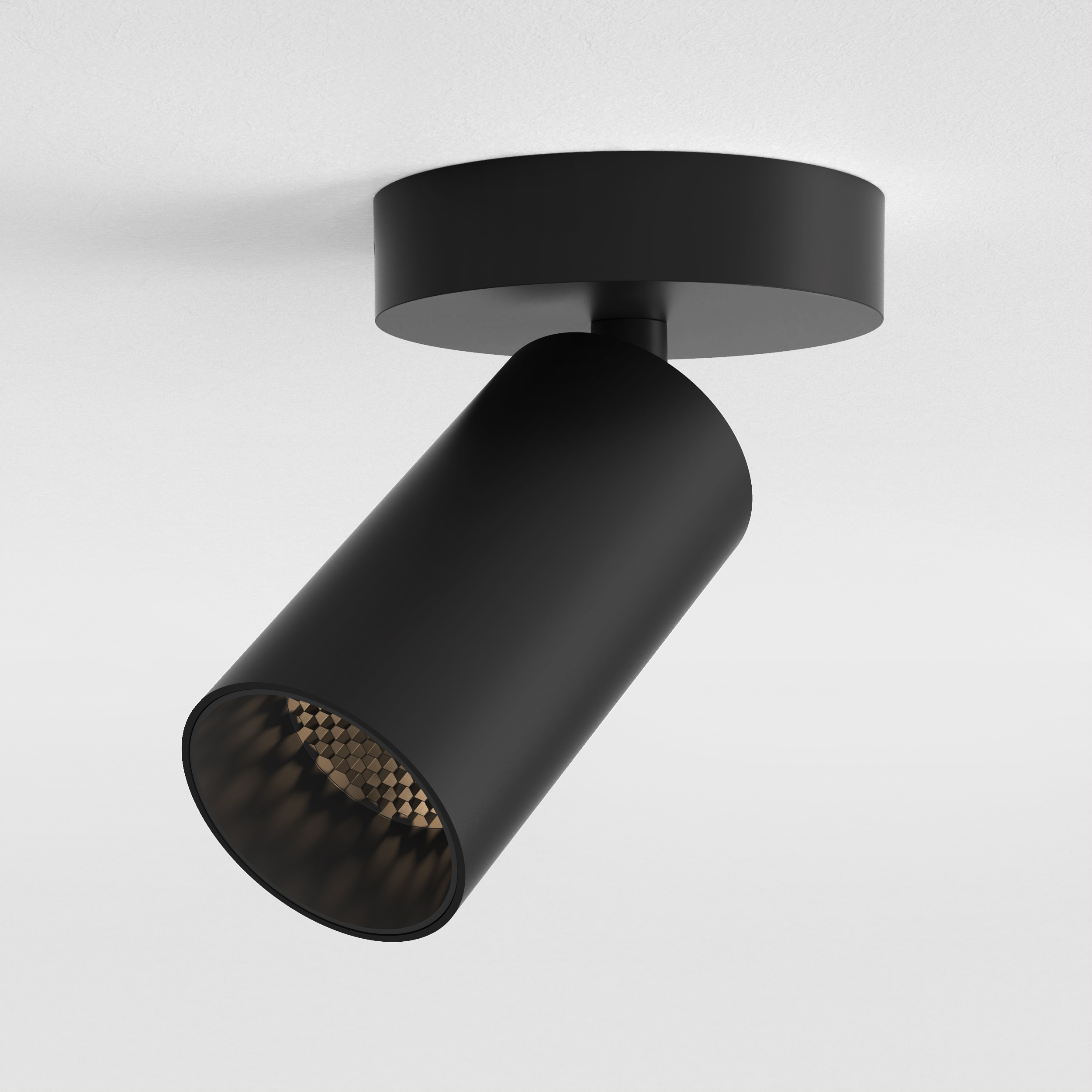 Can 50 Single LED OBS 3000K AC dim mat zwart