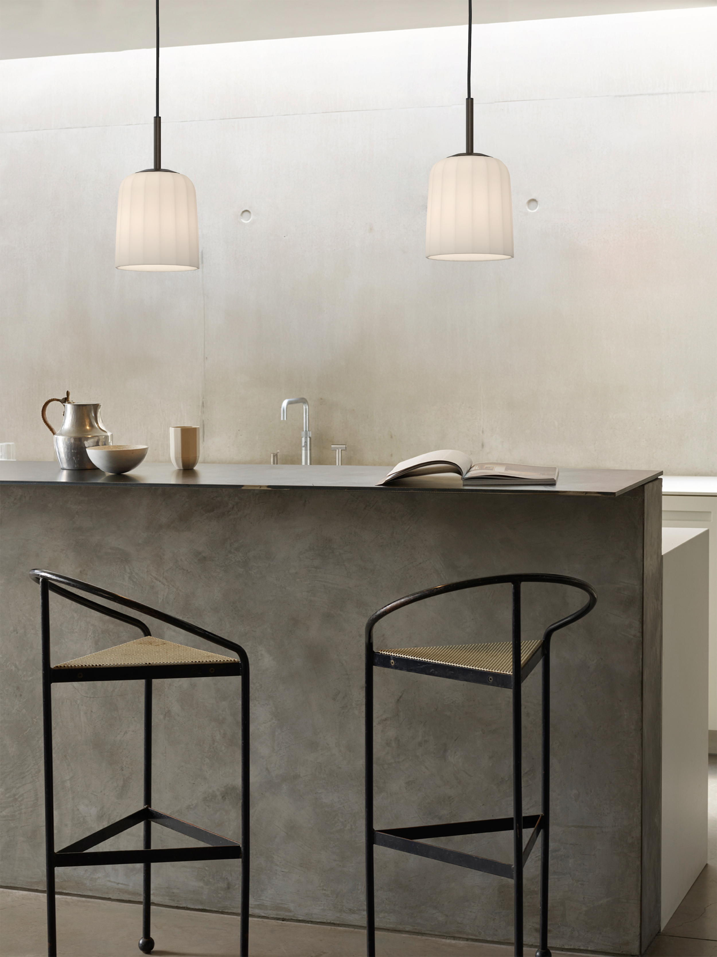Veo Pendant 180 HL excl. E27 brons