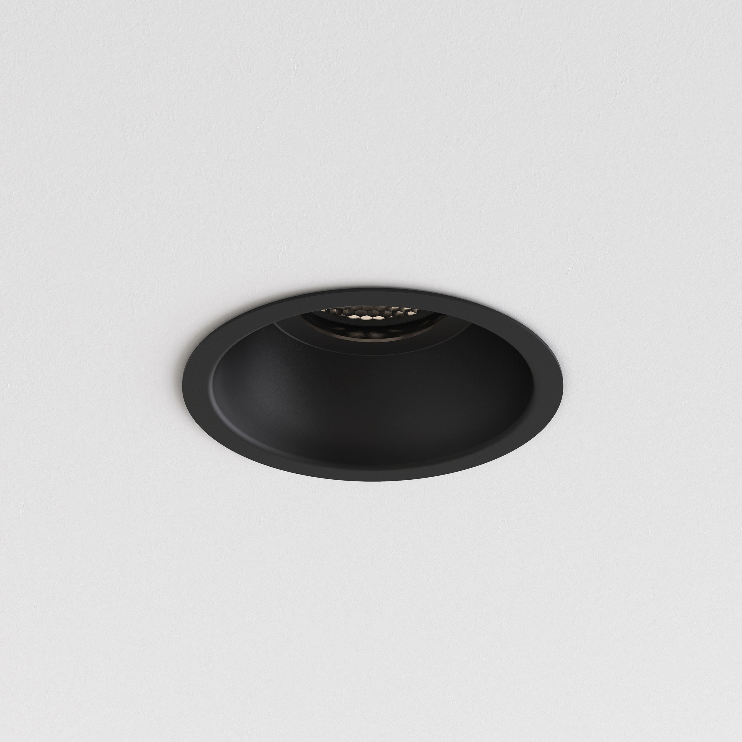 Minima Slimline Round Fixed FR IBS IP65 excl. GU10 mat zwart