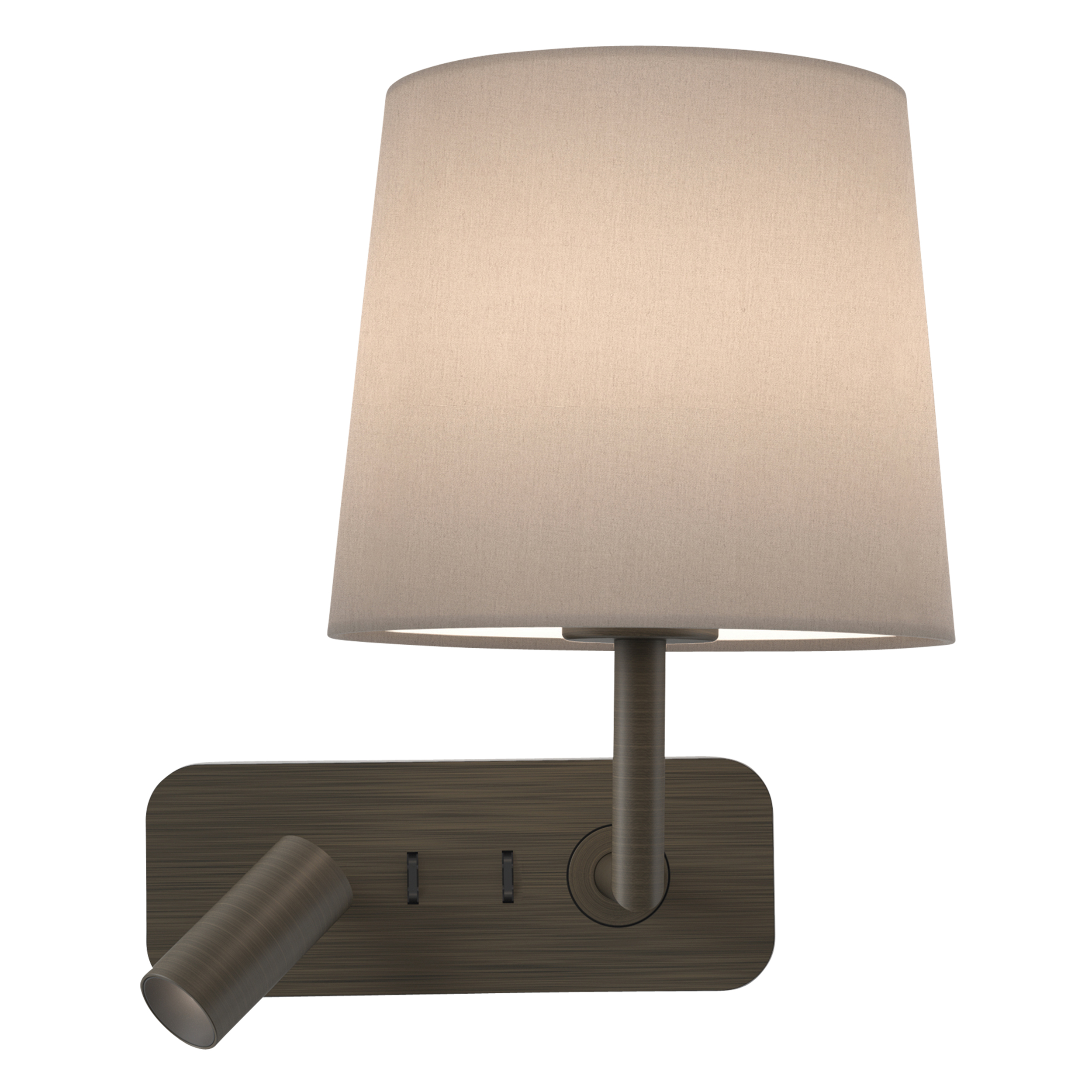 Side by Side LED WL 2700K brons