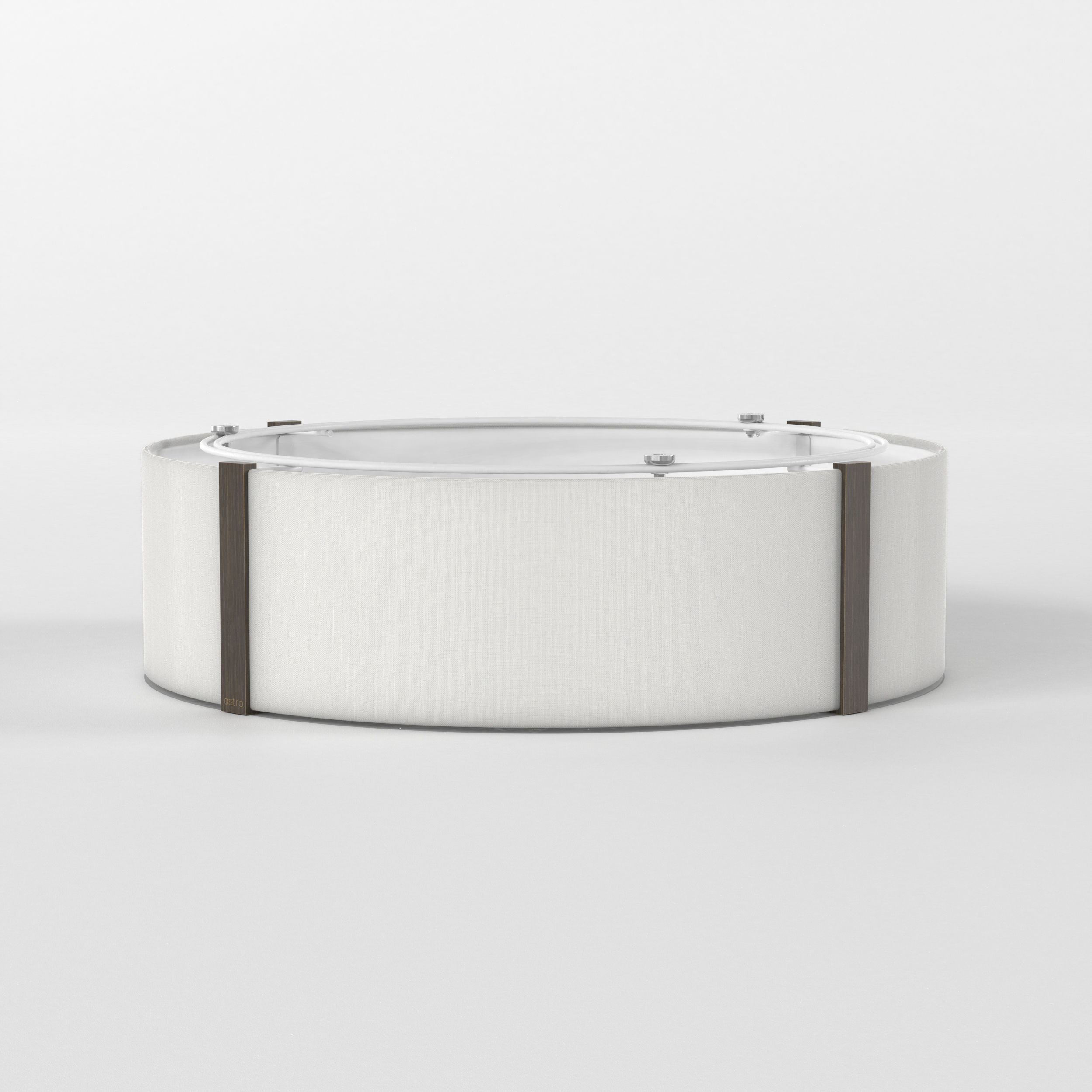 Kap Elba Round 450 wit