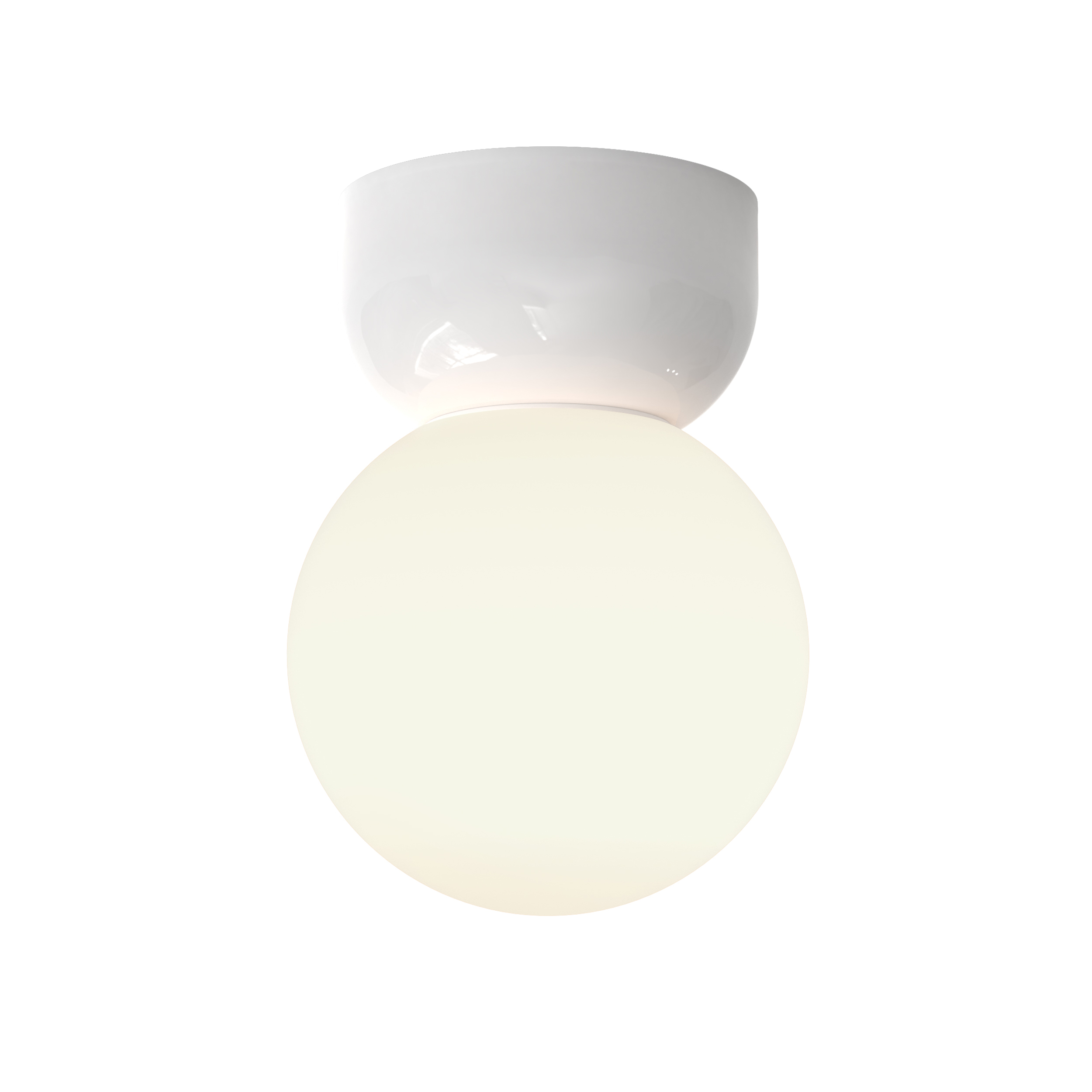 Lyra Ceiling 140 PL excl. G9 glossy white