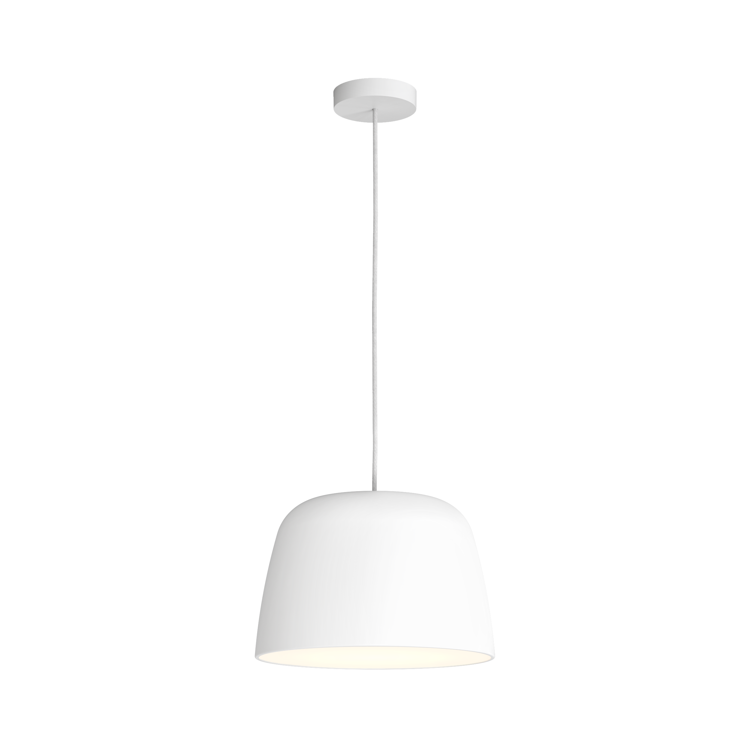 Taiko Pendant HL excl. E27 mat wit