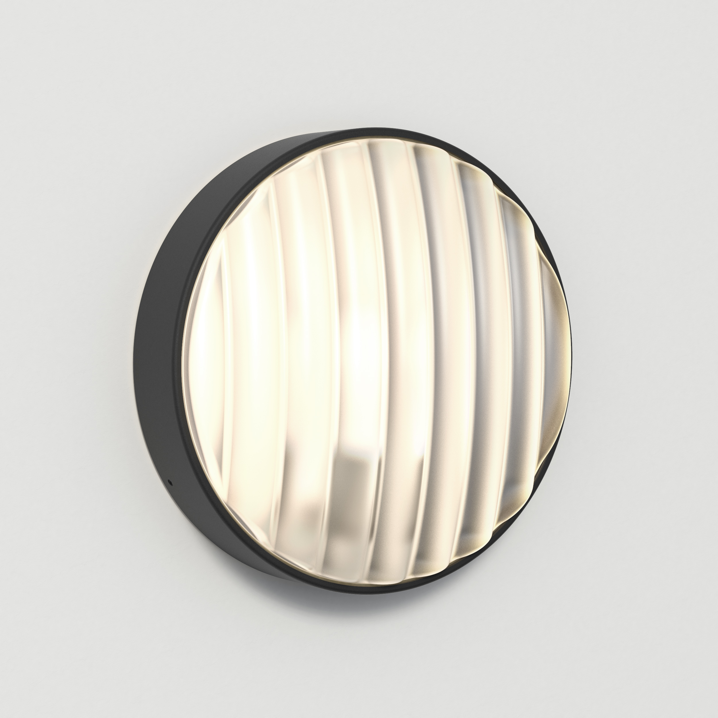 Montreal Round 300 BWL excl. E27 structuur zwart