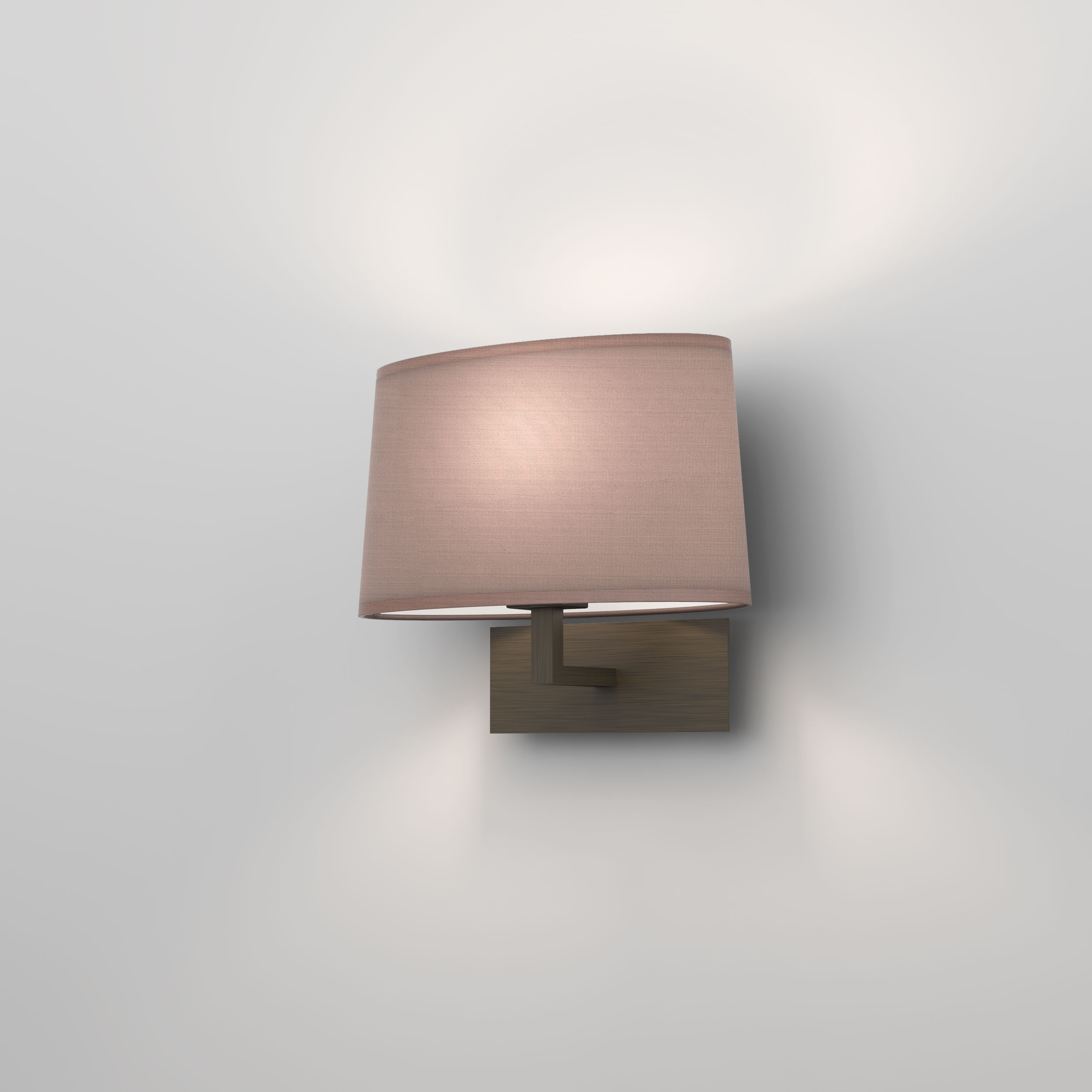Kap Tapered Oval WL taupe zijde