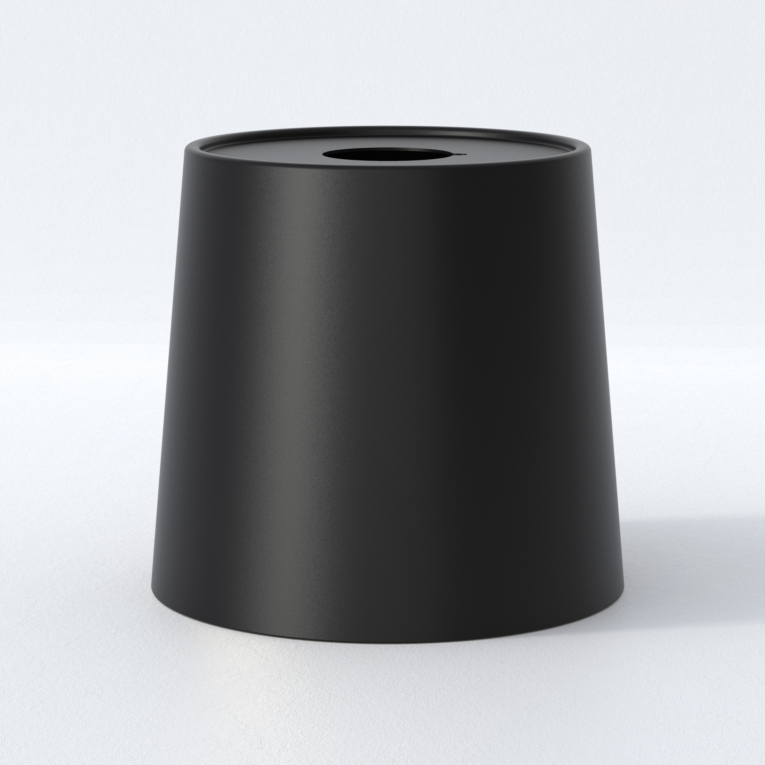 Kap Tapered Drum 155 mat zwart