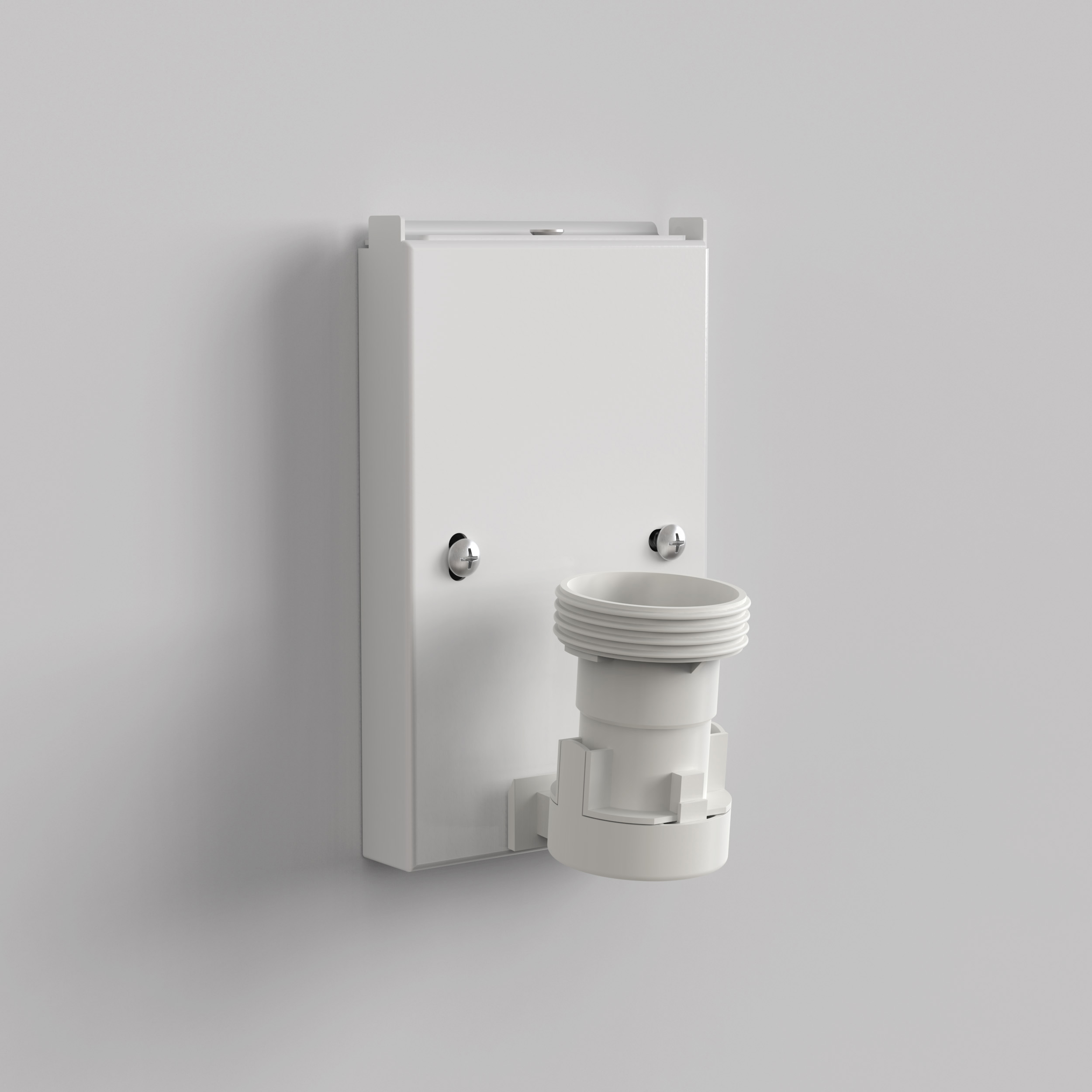 Backplate 3 (1x E27 verticaal)