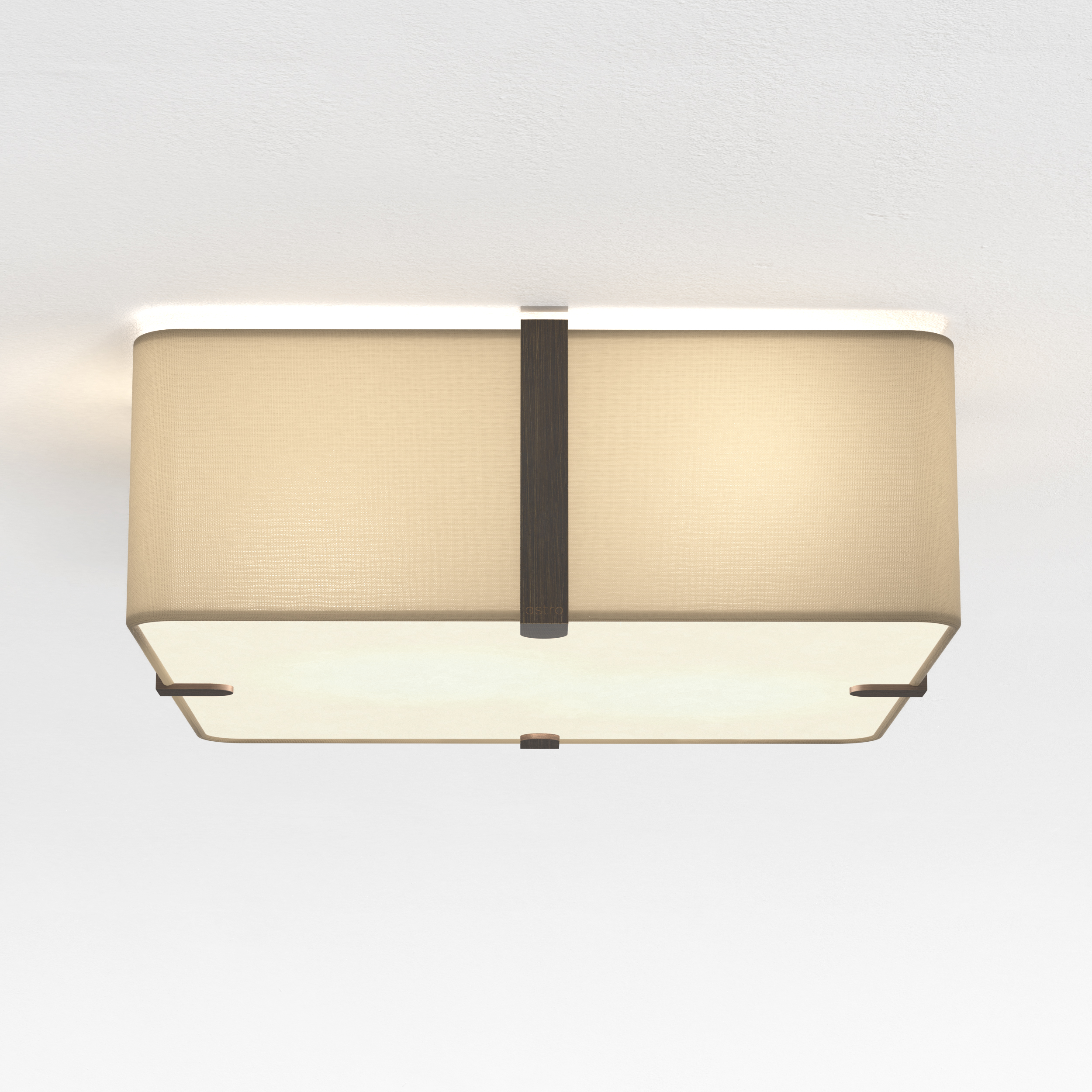 Ceiling Base 290 PL excl. 2x E27 mat wit