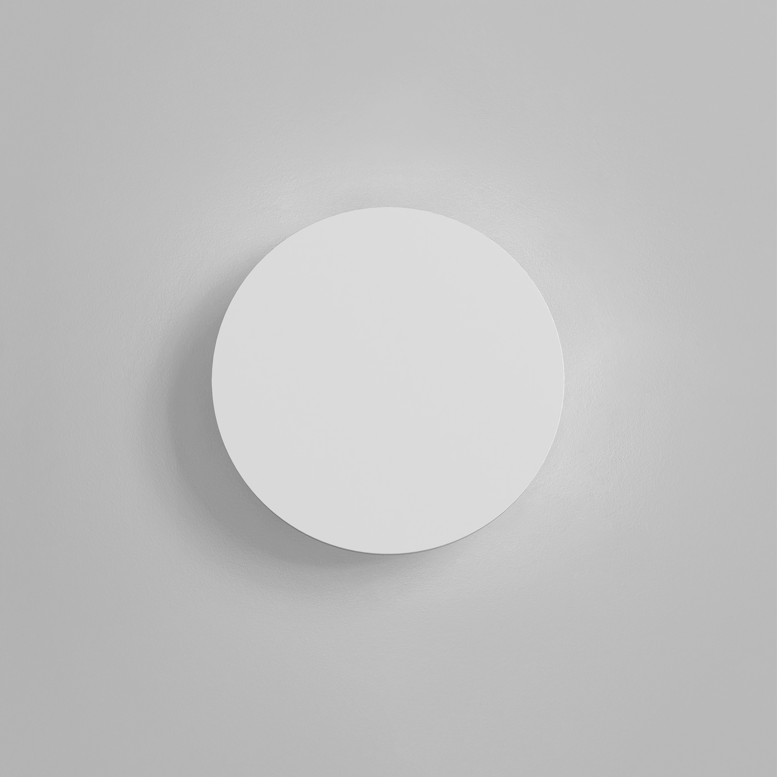 Eclipse Round 250 LED wandlamp 2700K gips