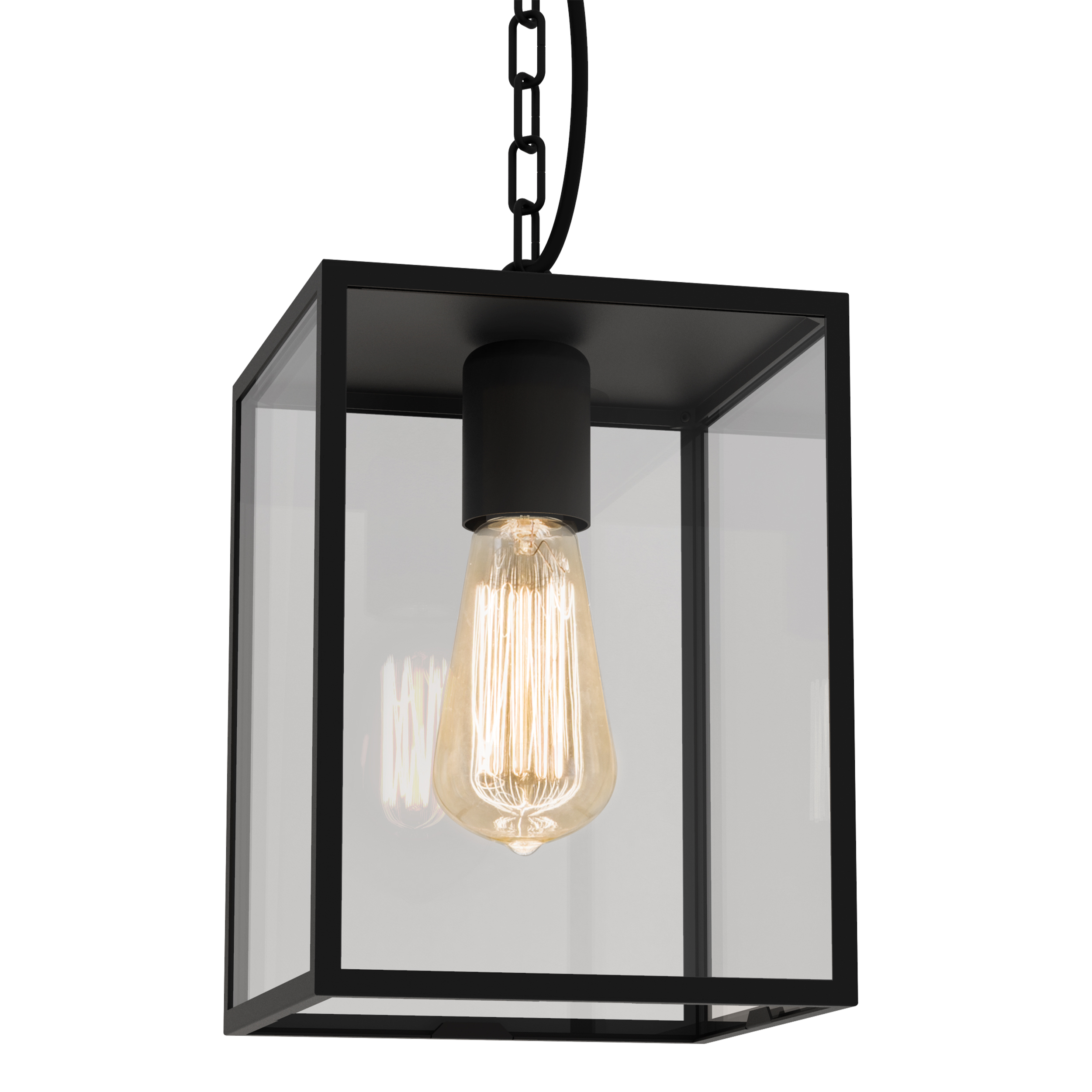 Homefield Pendant 240 BHL excl. E27 structuur zwart