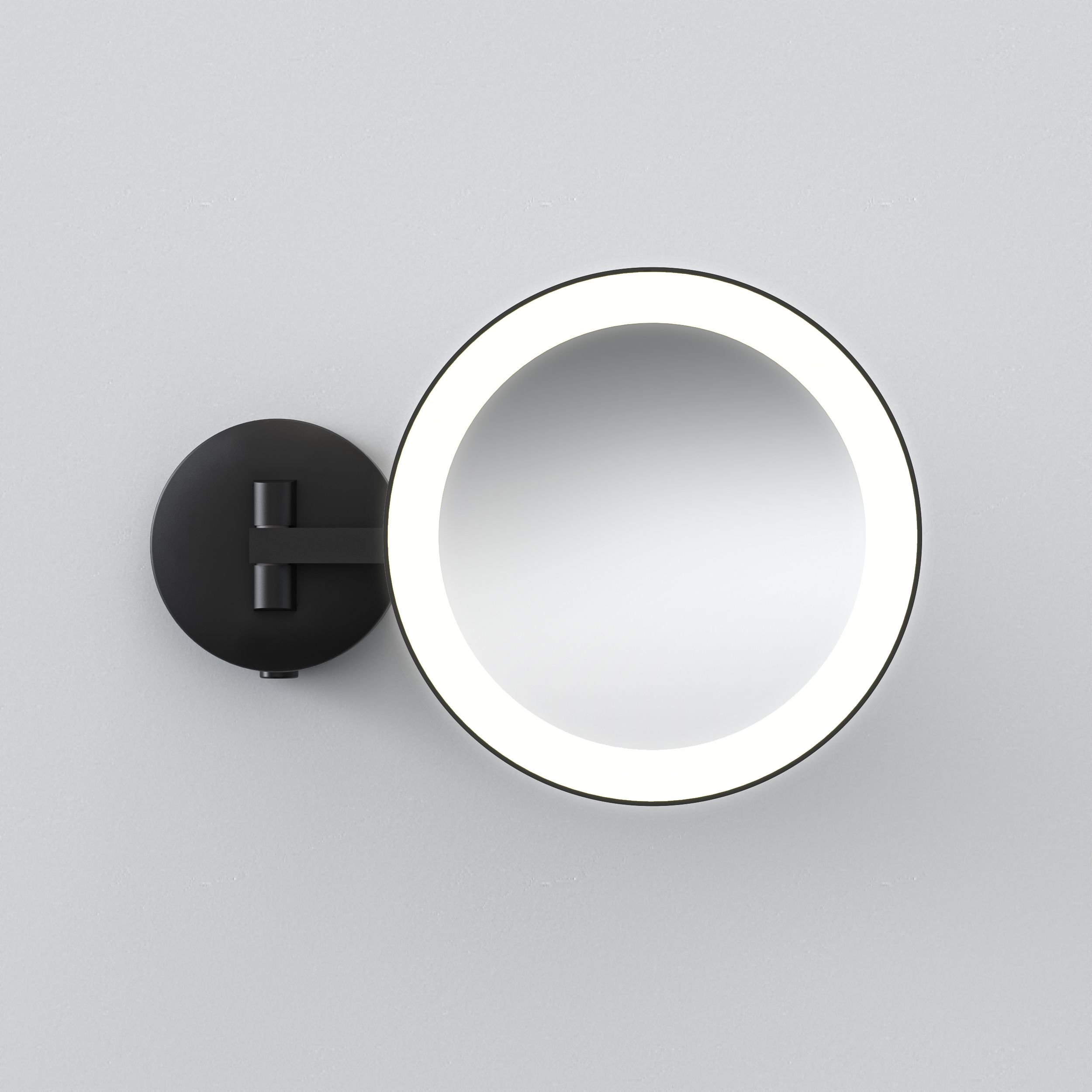 Mascali Round LED CS 2700K mat zwart