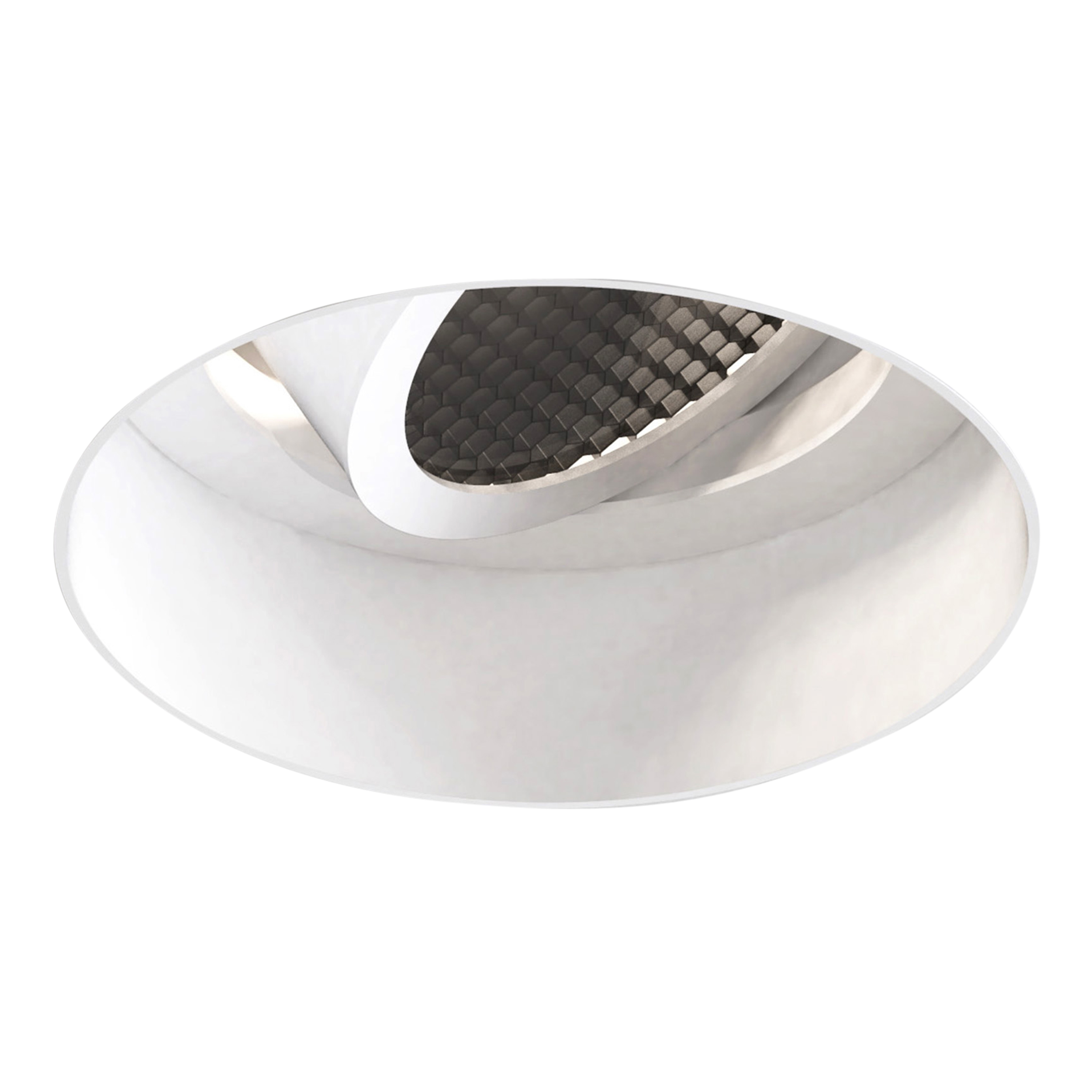 Trimless Round Adjustable IBS excl. GU10 mat wit
