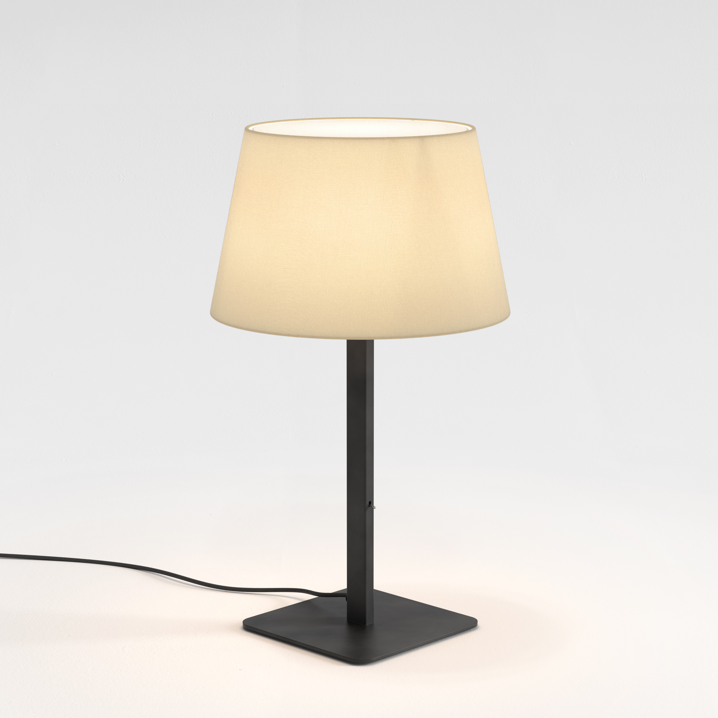 Beaumont Table TL QB excl. E27 mat zwart